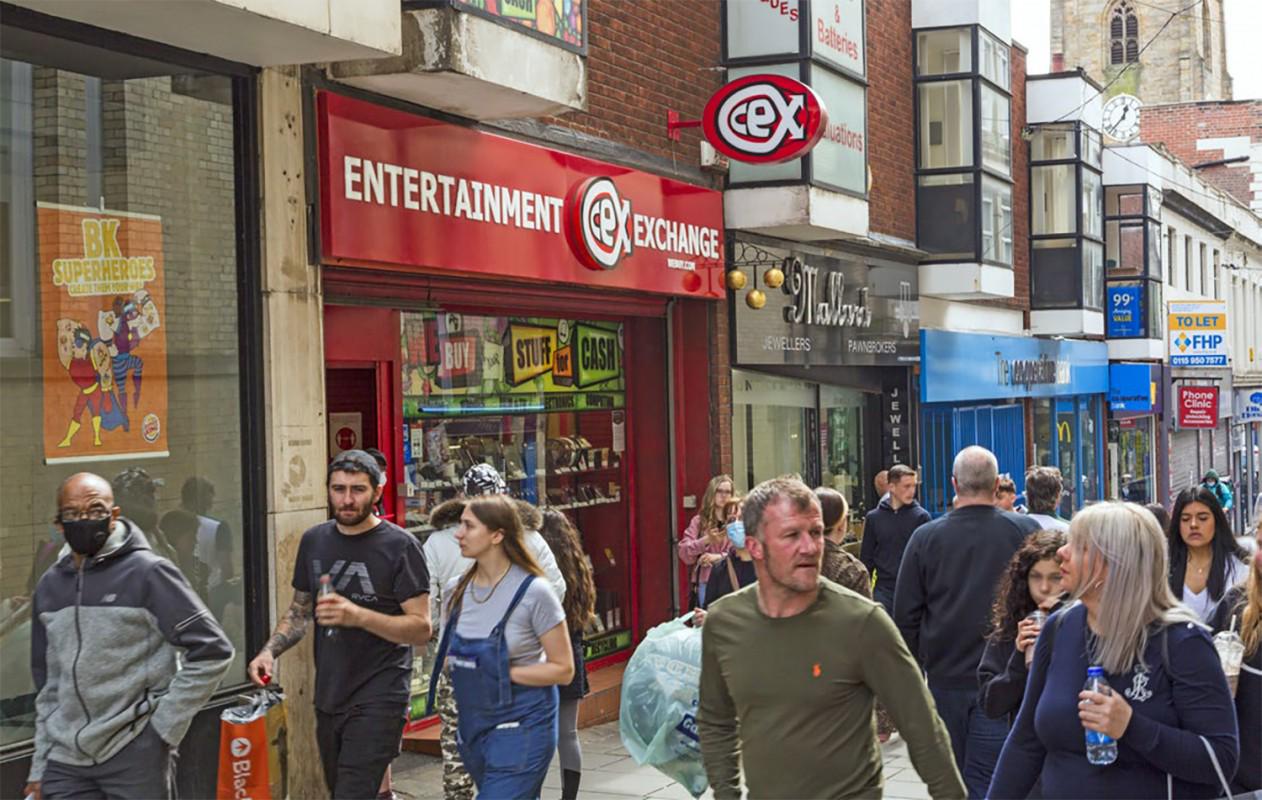 Exchange Walk, Nottingham
